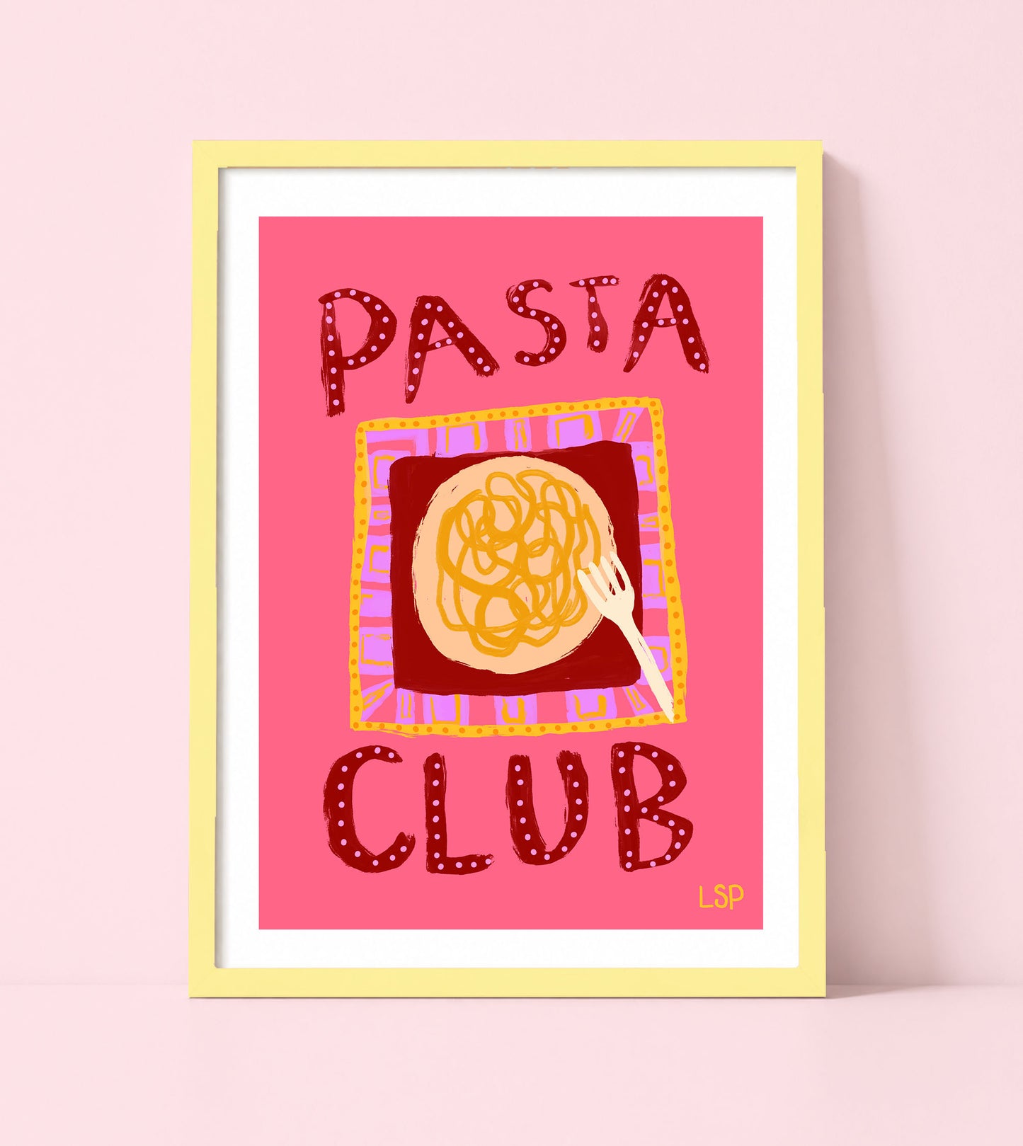 Pasta club print