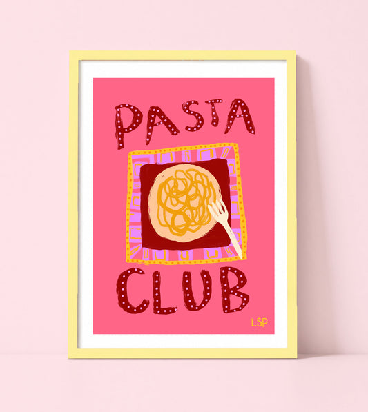 Pasta club print