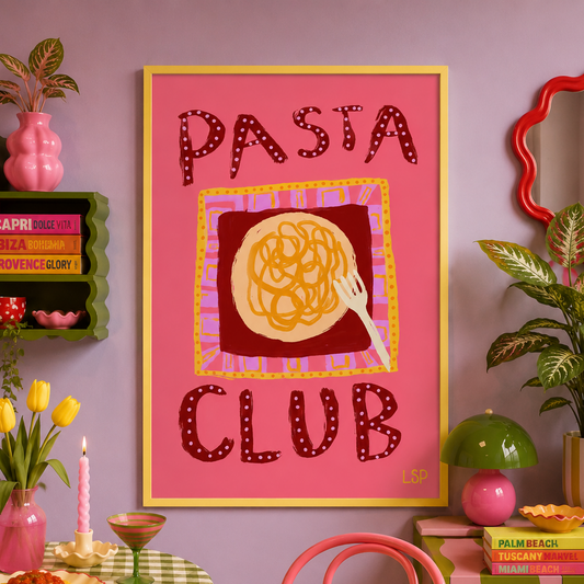 Pasta club print