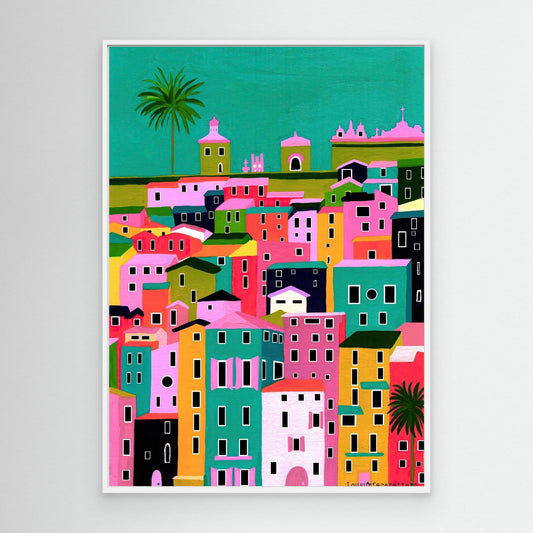 "South of France" Canvas Print