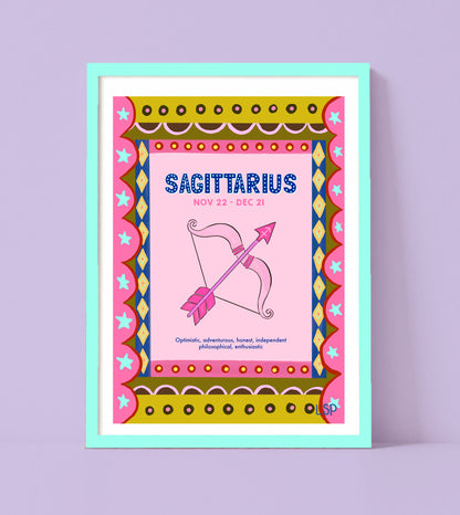Sagittarius print
