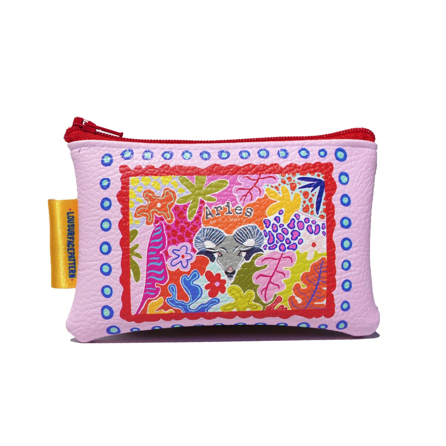 Aries vegan leather purse
