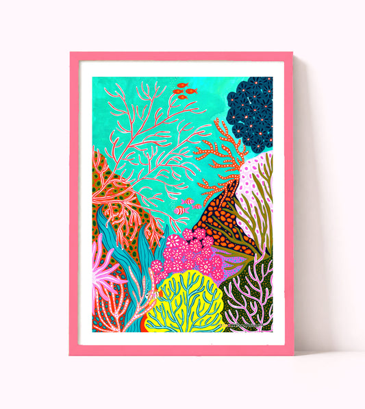 Corals print