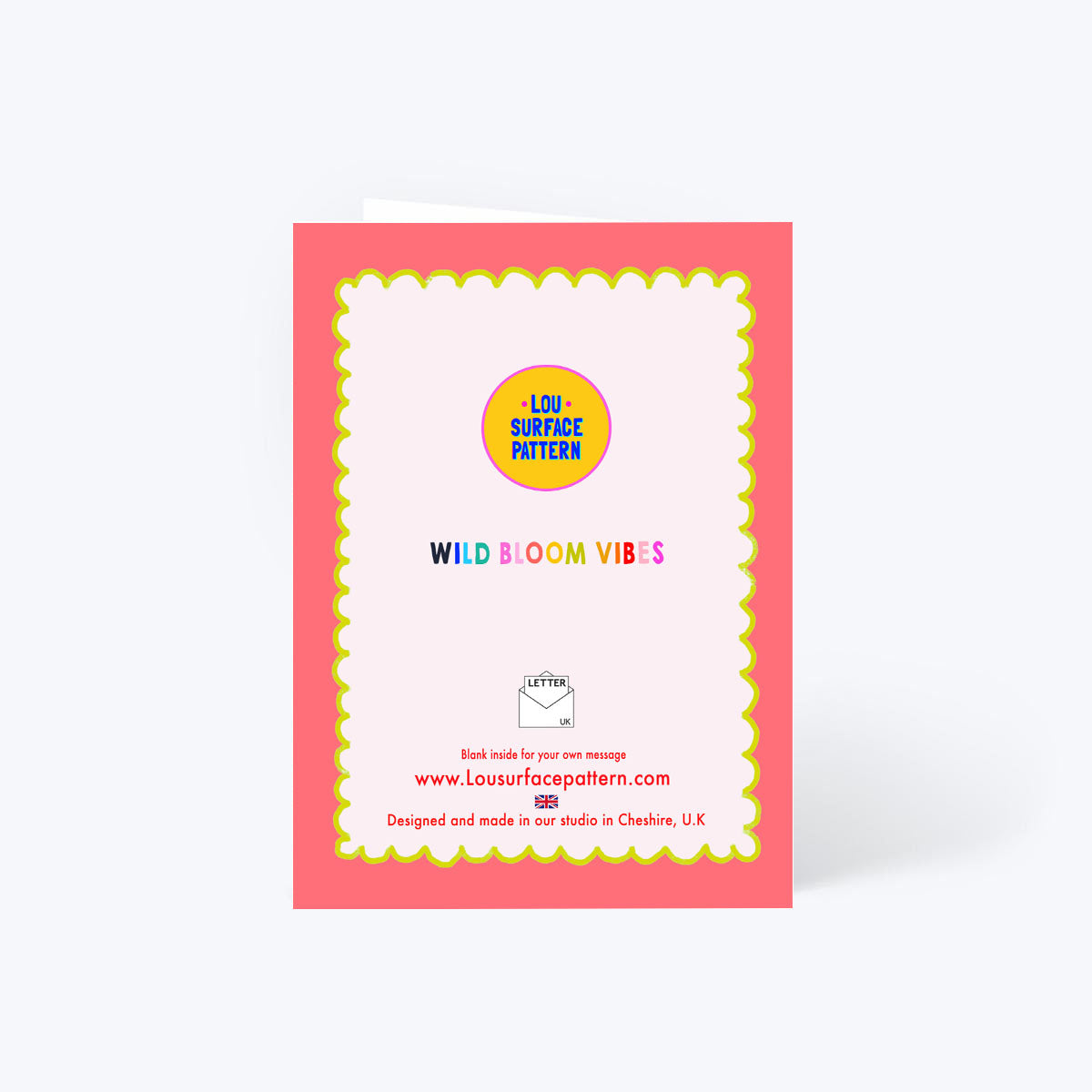 Fleur d'oranger birthday card