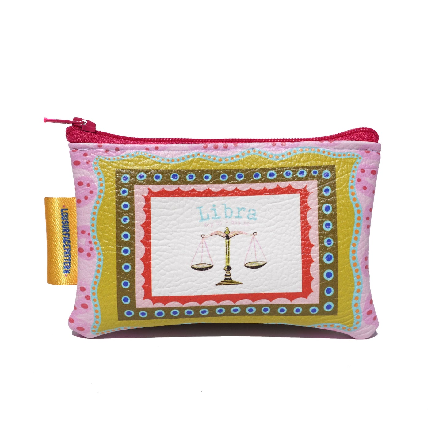 Libra vegan leather purse