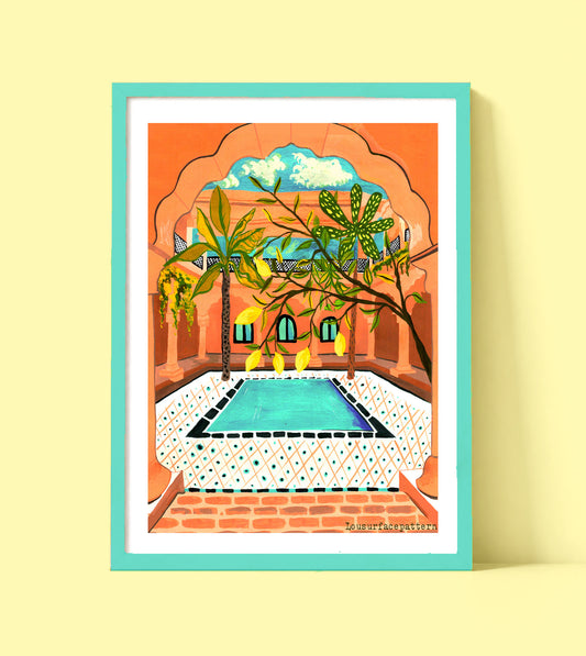 Morocco print