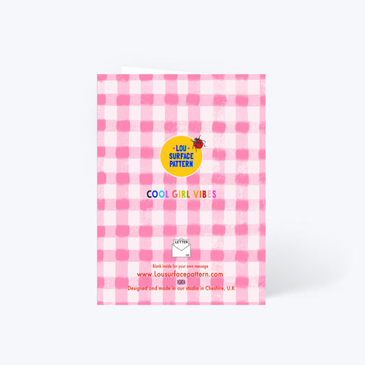 Paris girl card