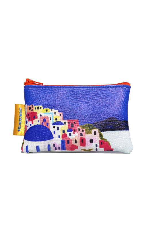 Vegan leather Santorini purse