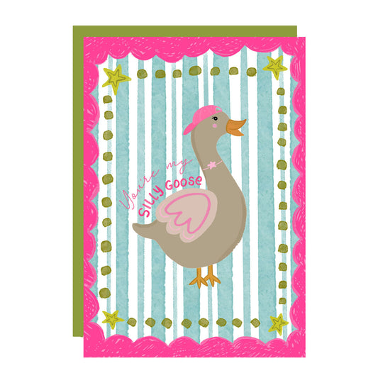 Silly goose card