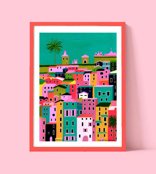 South of France print