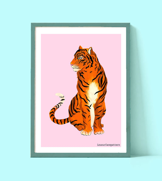 Sassy tiger print
