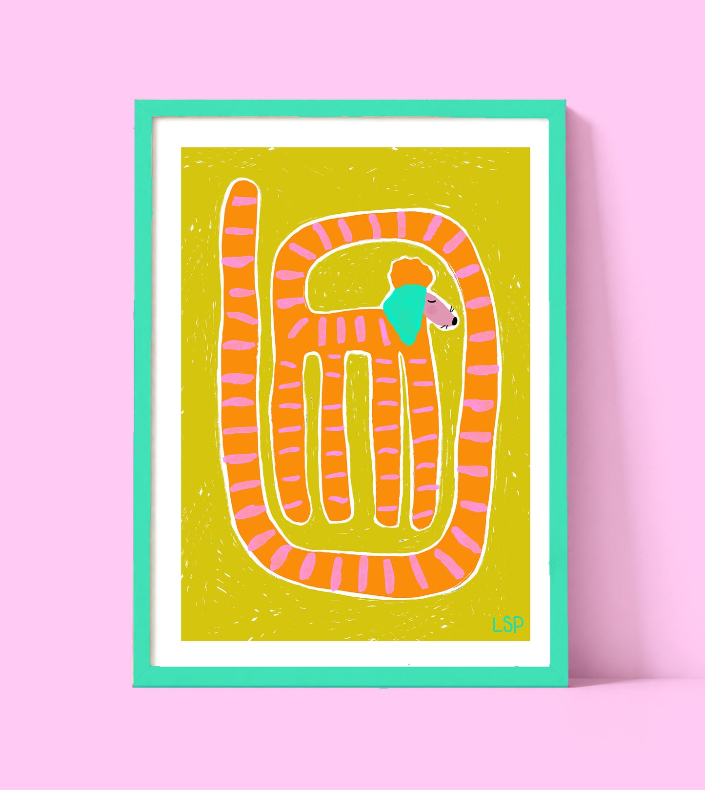 Funky dog print