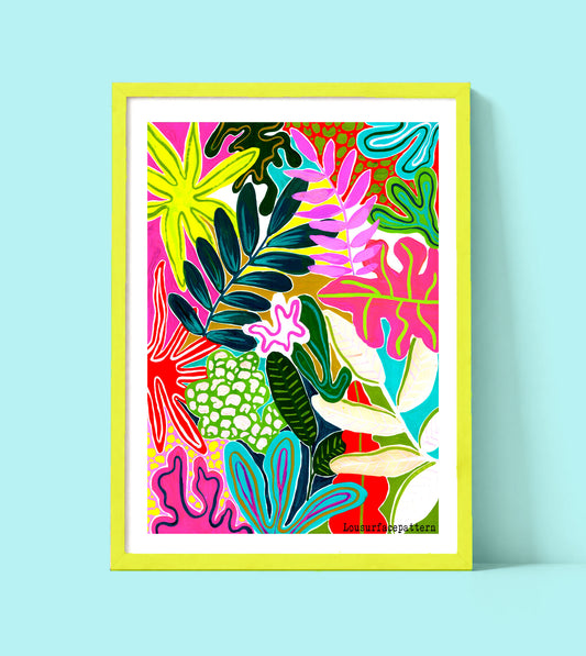 Tropicals print