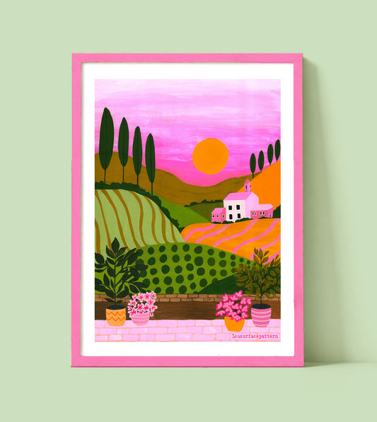 Tuscany print