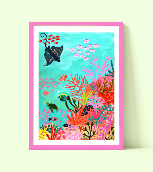 Under the sea print