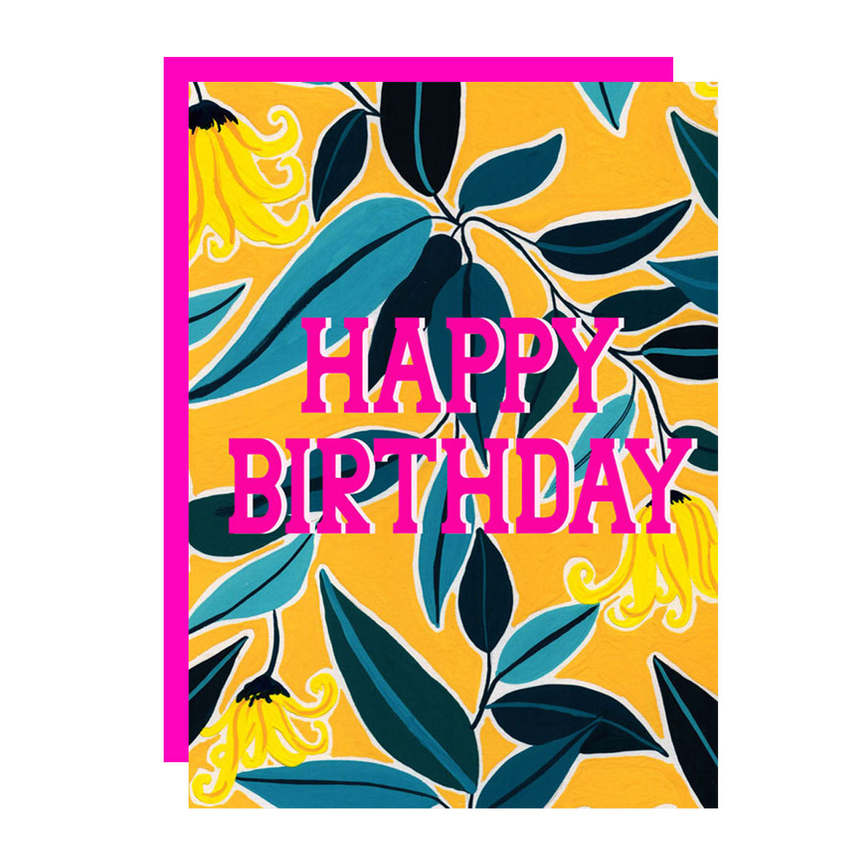 Ylang Ylang birthday card