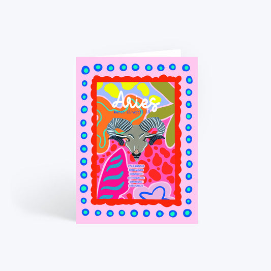 Aries birthday card