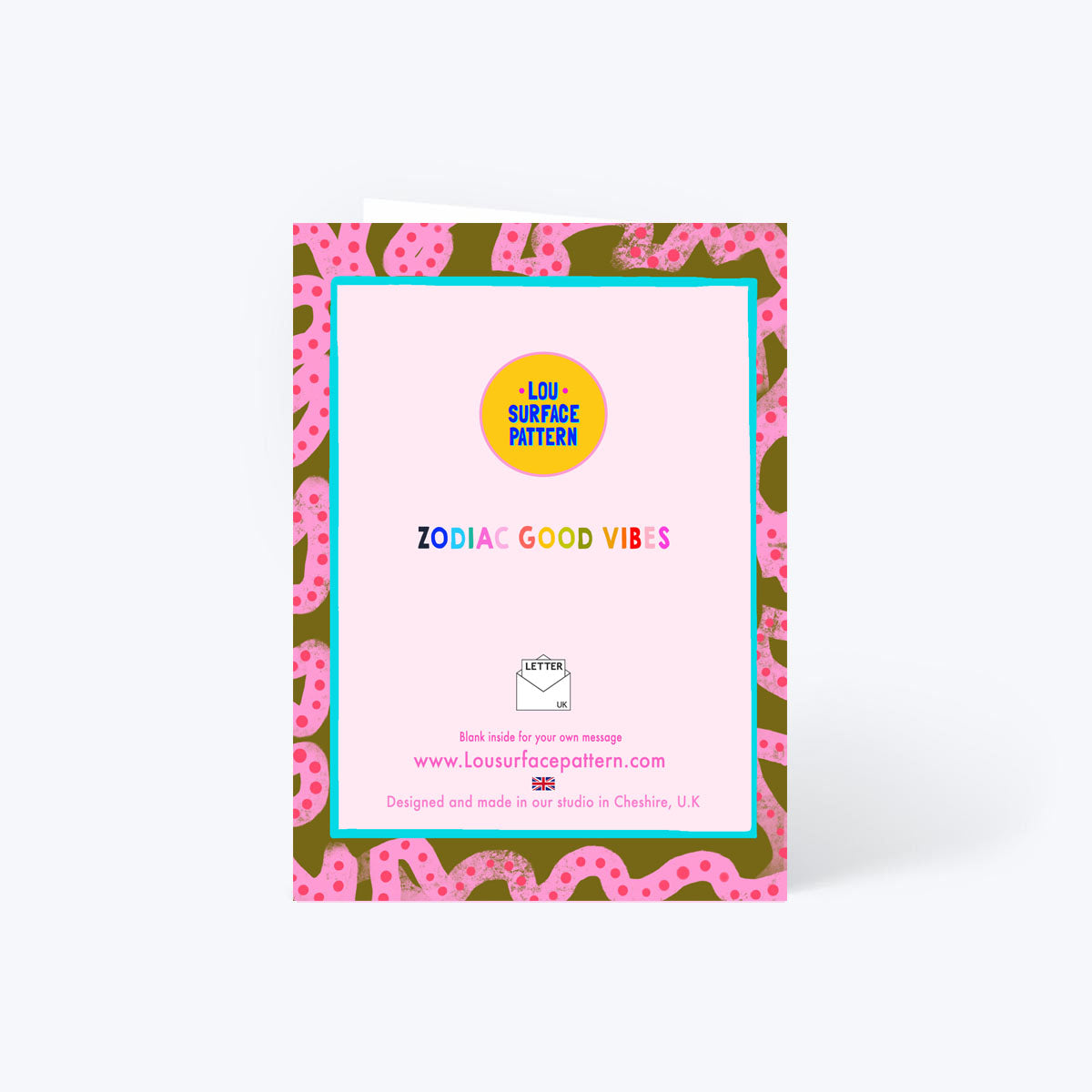 Libra birthday card