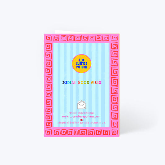 Scorpio birthday card