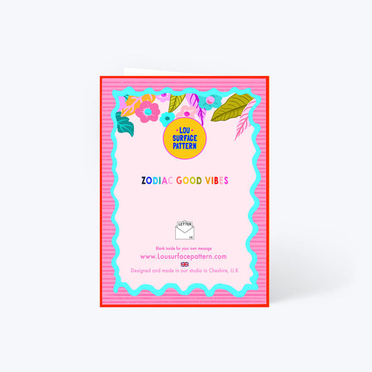 Virgo birthday card