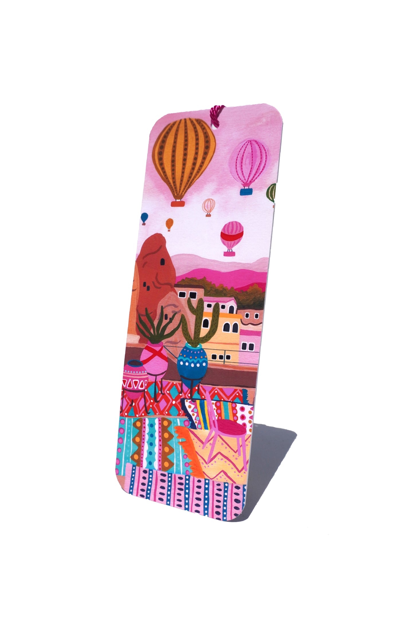 Hot air balloon bookmark