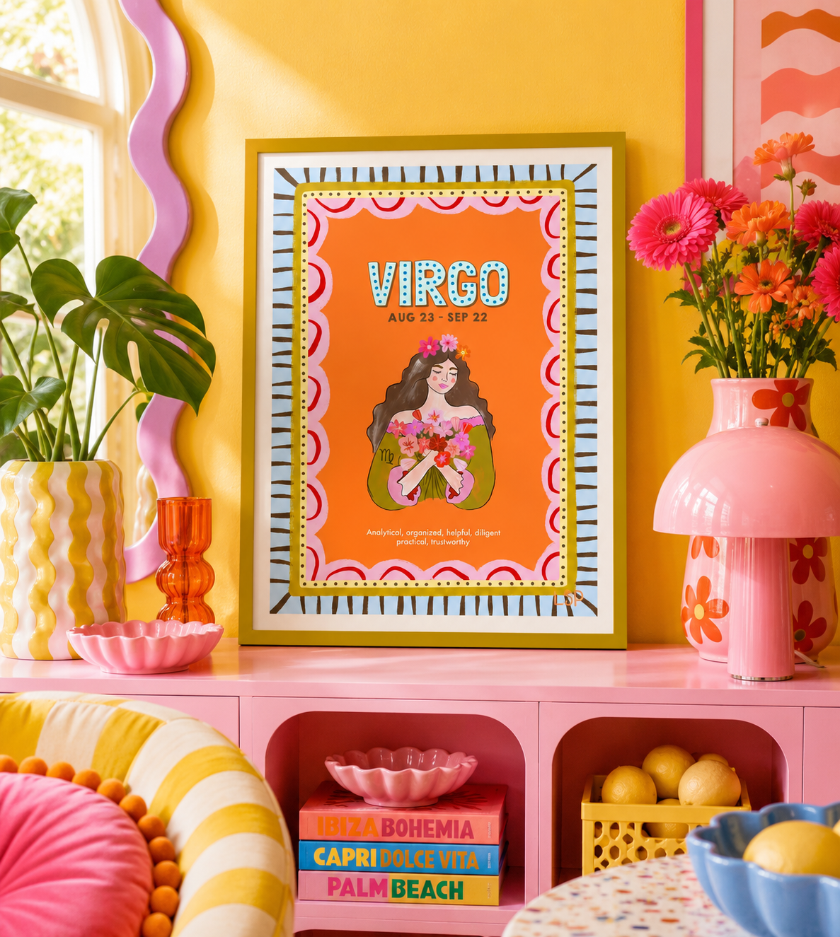 Virgo print