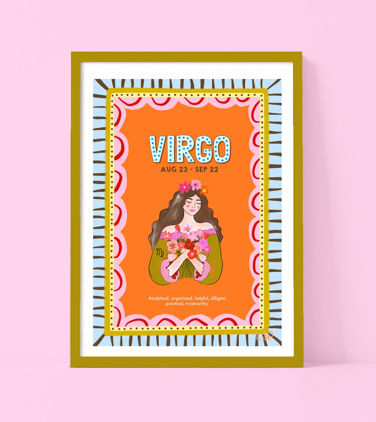 Virgo print