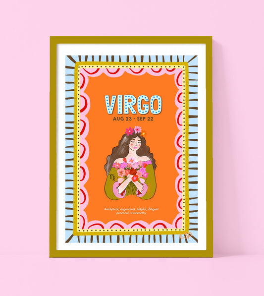 Virgo print
